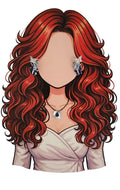 JESSICA - Blue Butterfly Hoop