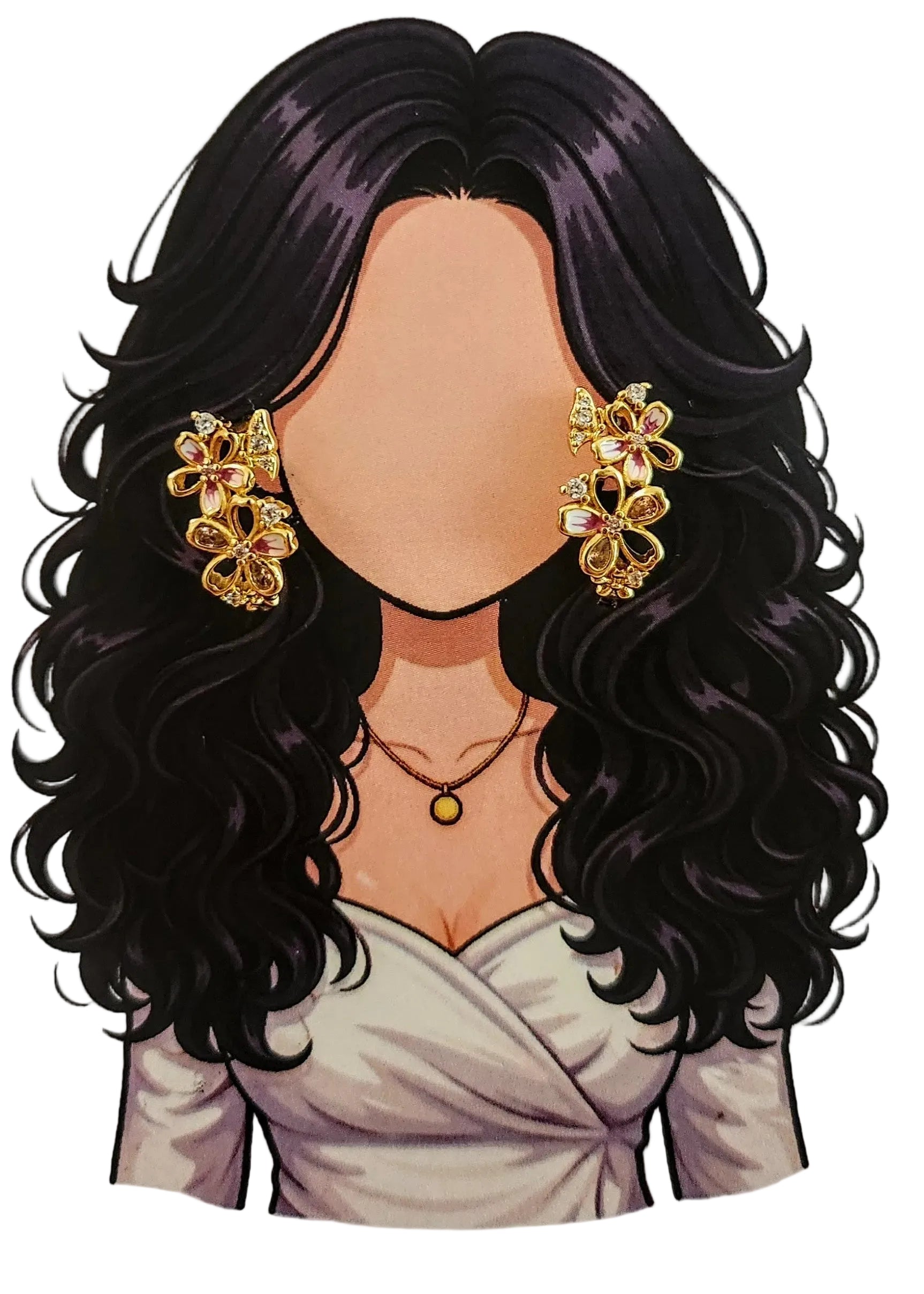 RITU - Cherry Blossom Hoop