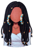 CASSIE - Turquoise Jewel Hoop