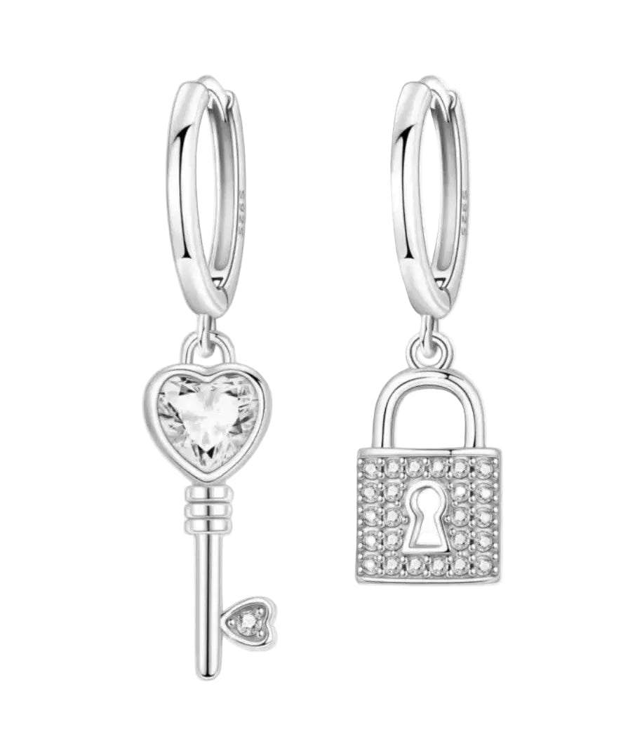 JADE - Lock & Key Hoop