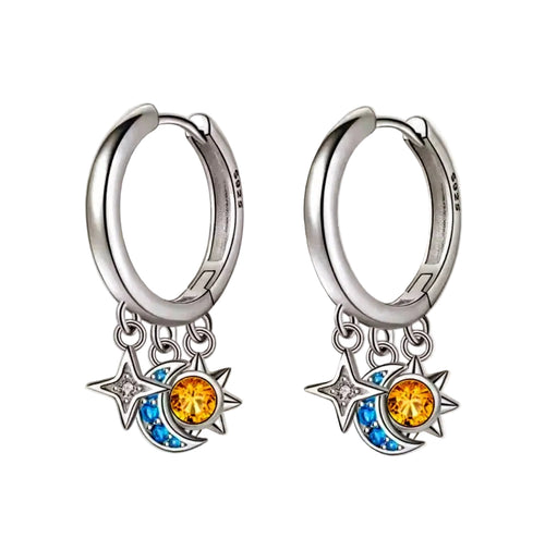 BROOKE - Sun & Moon  Hoop
