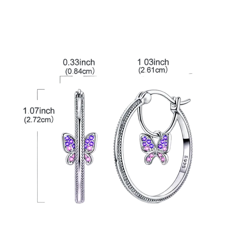 EMILY - Butterfly Dream Hoop