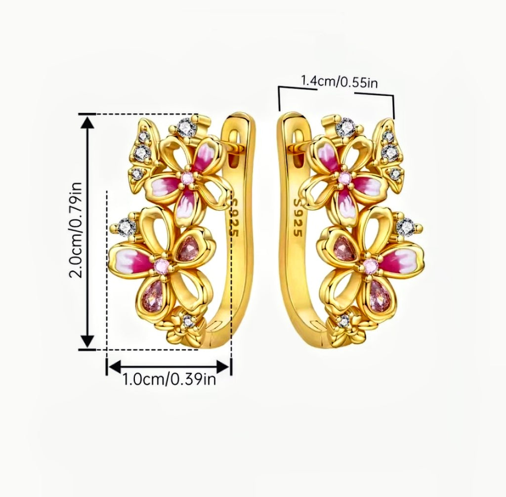RITU - Cherry Blossom Hoop