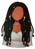 CASSIE -  Golden Starlette Hoop