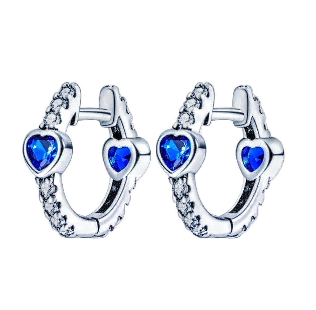 JESSICA - Blue Heart Bliss Hoop